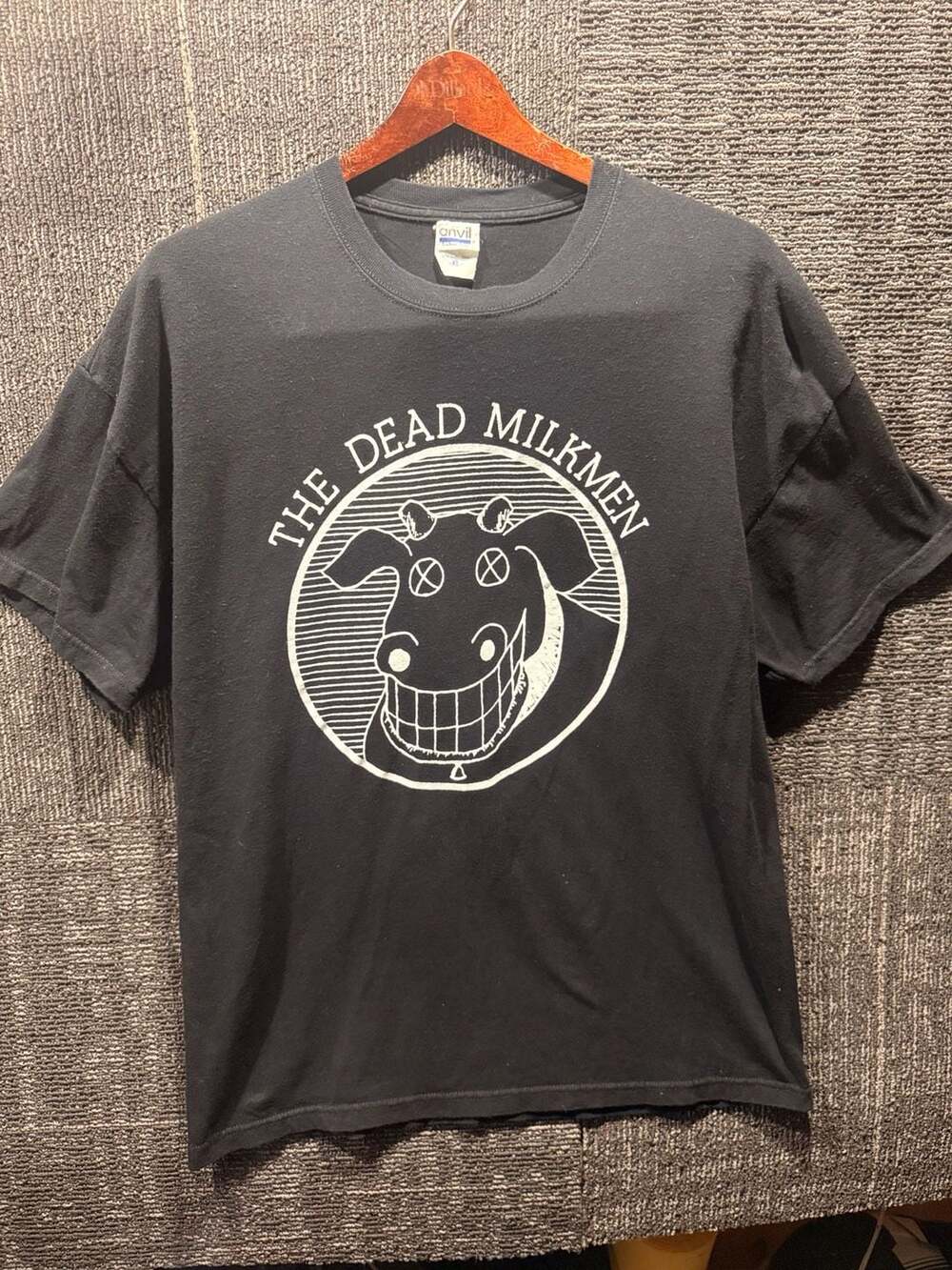The Dead Milkmen Band T-Shirt XL Black Graphic Tee